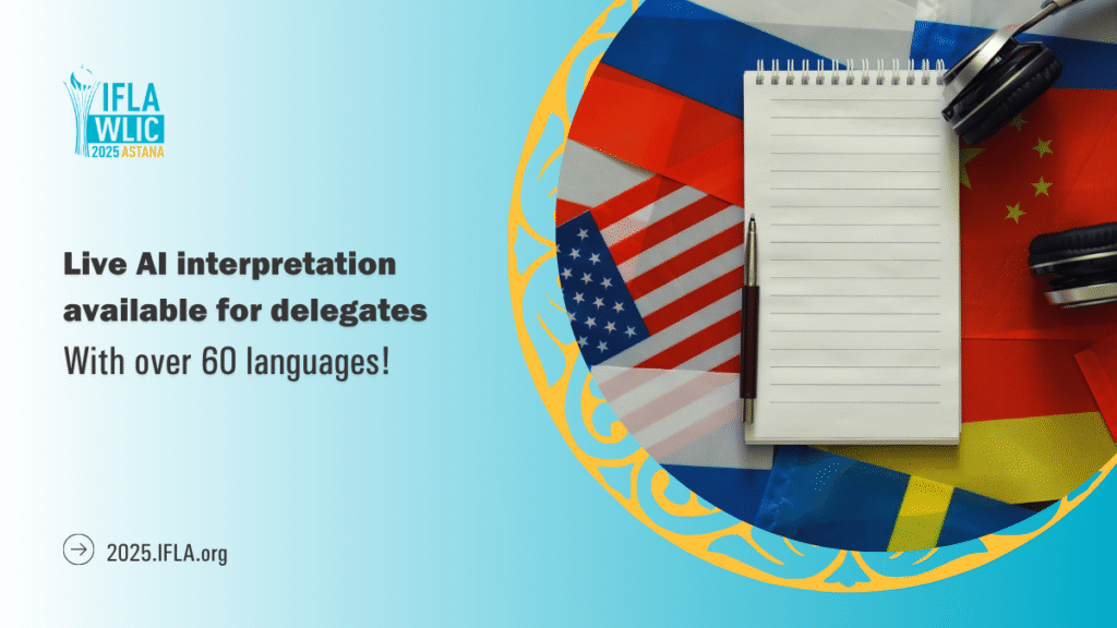 An image of country flags and a notepad with text